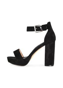 POSH by Poelman Dames Sandalen met riem 'Laar' zwart 36
