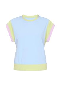 SANIKA T-Shirt 'Fashion Look' Damen hellblau / hellgrün / hellpink Größe L