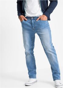 Regular fit stretch jeans straight (set van 2) - blauw - maat 46 - met katoen - bonprix