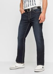 Regular fit stretch jeans bootcut - blauw - maat 58 - met katoen - bonprix
