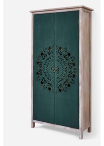 Kast - beige - maat 140x70 cm - bonprix