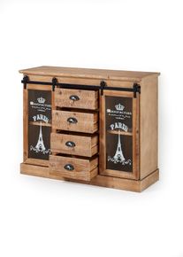 Dressoir - beige - maat 78x100 cm - bonprix