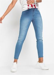 Super skinny 7/8 jeans - blauw - maat 36 - met katoen - bonprix
