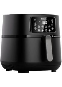 Philips HD9285/93 Heißluft-Fritteuse Airfryer App-Steuerung Antihaftbeschichtung 7,2 Liter 2000 Watt schwarz