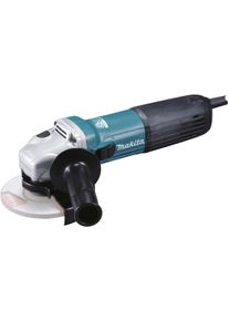 Makita GA5040RZ1 Winkelschleifer 125mm 1100W ohne Superflansch Staubabsaugung blau
