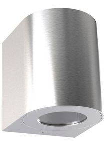 Nordlux 49701034 Canto 2 LED-Außenwandleuchte Außenbeleuchtung 12W warmweiß Edelstahl