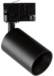 EVN Lichttechnik EVN CEILING MOVER Schienenstrahler, dreh-/schwenkbar, rund, IP20, GU10, max. 7,5W, 220-240V, schwarz (DST10909)