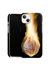 DeinDesign iPhone 13 coque premium brillant Fire Sports Basketball Coque Premium