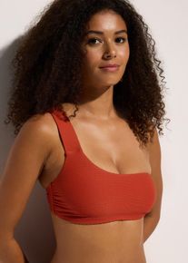One Shoulder Bikini Oberteil - braun - Größe 44 - bonprix