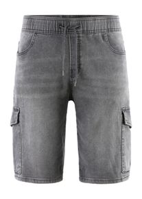 John Devin Heren Shorts in grijs ,maat S (44/46), Witt, 65% Katoen, 33% Polyester, 2% Elastan