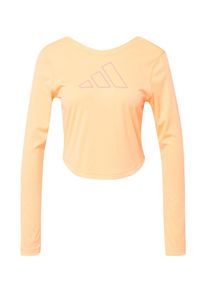 adidas Performance Koszulka funkcyjna 'Hyperbright ' dla kobiet fioletowy / pomarańczowy Rozmiar XXXL-4XL