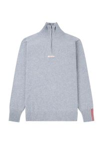 Amundsen Sports Deck Half Zip Wollen trui Heren (XXL |grijs)