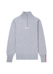 Amundsen Sports Womens Deck Half Zip Wollen trui Dames (L |grijs)