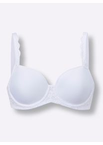 Triumph Damen Schalen-BH mit Bügel in weiß ,Größe 90C, Witt, 63% Polyester, 25% Polyamid, 12% Elasthan
