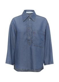 Inwear, Damer, Bluse 'Philipa', Blue Denim, Størrelse 46