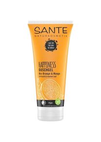 Sante Naturkosmetik Douche verzorging Biologische sinaasappel & mango Douchegel Dames 200 ml