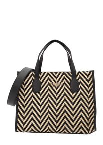 Guess Dames Handtas 'Silvana 2' lichtbeige / zwart One Size