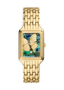 Fossil Uhr 'RAQUEL' Damen blau / gold / grün Größe One Size