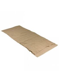 Cocoon TravelSheet Egyptian Cotton (220 x 90 cm, beige)