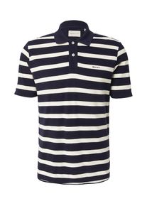 Gant Poloshirt Herren blau Größe M Gestreift