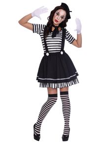 Amscan Déguisement femme pantomime Paula