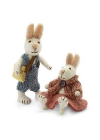 Én Gry & Sif Osterhasen-Puppen Filz