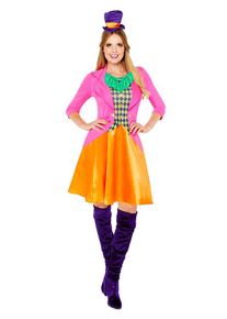 Amscan Costume de Chapelier fou de conte de fées pour femme