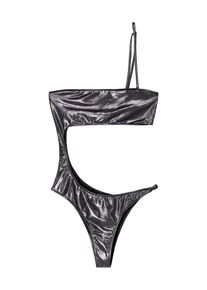 Bershka Dames Badpak zilver XS