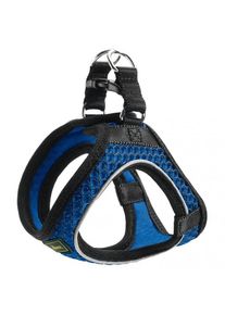 Hunter Harness Hilo Comfort Hondentuig (Halsumfang 30-35 cm - Bauchumfang 33-36 cm |blauw)