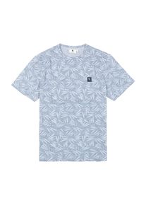 Garcia Koszulka dla mężczyzn granatowy / jasnoniebieski / biały Rozmiar S