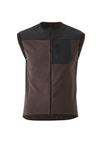 Gonso Adventure Vest Fleece Cycling vest Men (XXL, brown)