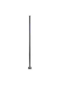 Bevestigingspaal, 145 cm, staal, grijs