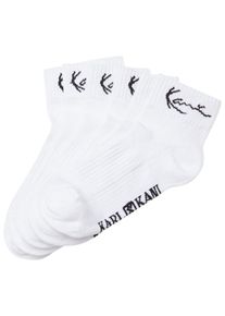 Karl Kani Karl Kani Signature Ankle Socks (6 Pack) ' ' Herren weiß Größe 43/46