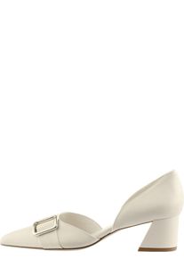 Högl Högl Dames Pumps 'Adriana' crème / zilver 34.5