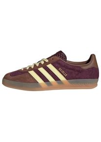 adidas originals Heren Sneakers laag 'Gazelle' bruin / pasteelgeel / goud / wijnrood 42.5-43