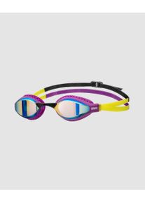 arena Swim Goggles - Unisex - aqua-plum-artic_lime - Size: One size fits all - Air Speed Mirror Goggles