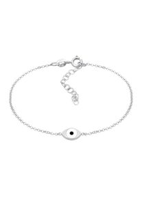 Elli Bracelet Femme noir, argent taille 16