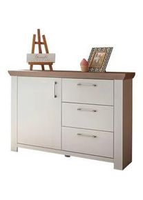 Xxxl Wickelkommode , Eichefarben , Metall , 1 Fächer , 3 Schubladen , 117x92-99x44-71 cm , Baby & Kindermöbel, Babyzimmer, Wickelkommoden & Zubehör, Wickelkommoden