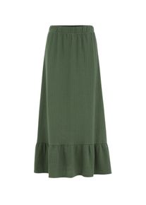 WE Fashion, Damer, Nederdel, Mørkegrøn, Størrelse 42