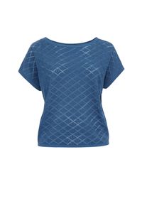 WE Fashion, Damer, Pullover, Koboltblåt, Størrelse 44