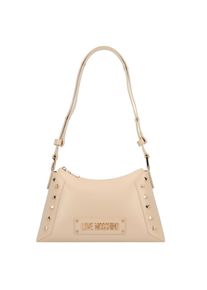 Love Moschino Dames Schoudertas beige / goud One Size