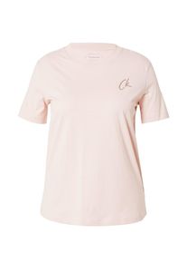 Calvin Klein Jeans Curve T-shirt Femme rose taille XL