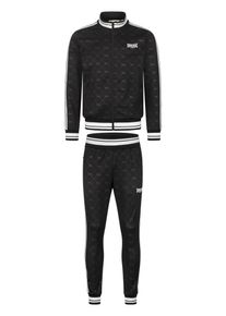 Lonsdale Fato de jogging 'Ashwell' em preto Tamanho 3XL Às riscas