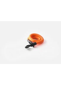 texlock eyelet acid orange S No lock - textielslot 80 cm - fietsslot u-slot uitbreiding