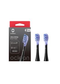 OCLEAN opzetborstel Ultra Wit - Zwart, set van 2