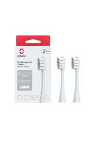 OCLEAN opzetborstel Prof. Clean - zilver, set van 2