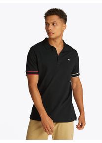 Tommy Jeans Poloshirt »TJM SLIM FLAG CUFF POLO EXT«