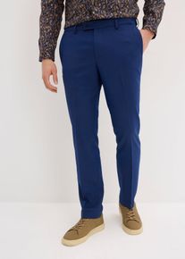 bonprix Pantaloni de costum, Regular Fit, albastru, 54