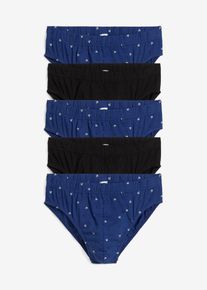 Kalsong (5-pack) - blå - storlek 10 (4XL) - bonprix