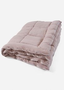 Tunt täcke i mikrofiber - beige - storlek 135x200 cm - bonprix